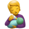 Person Feeding Baby emoji on Apple